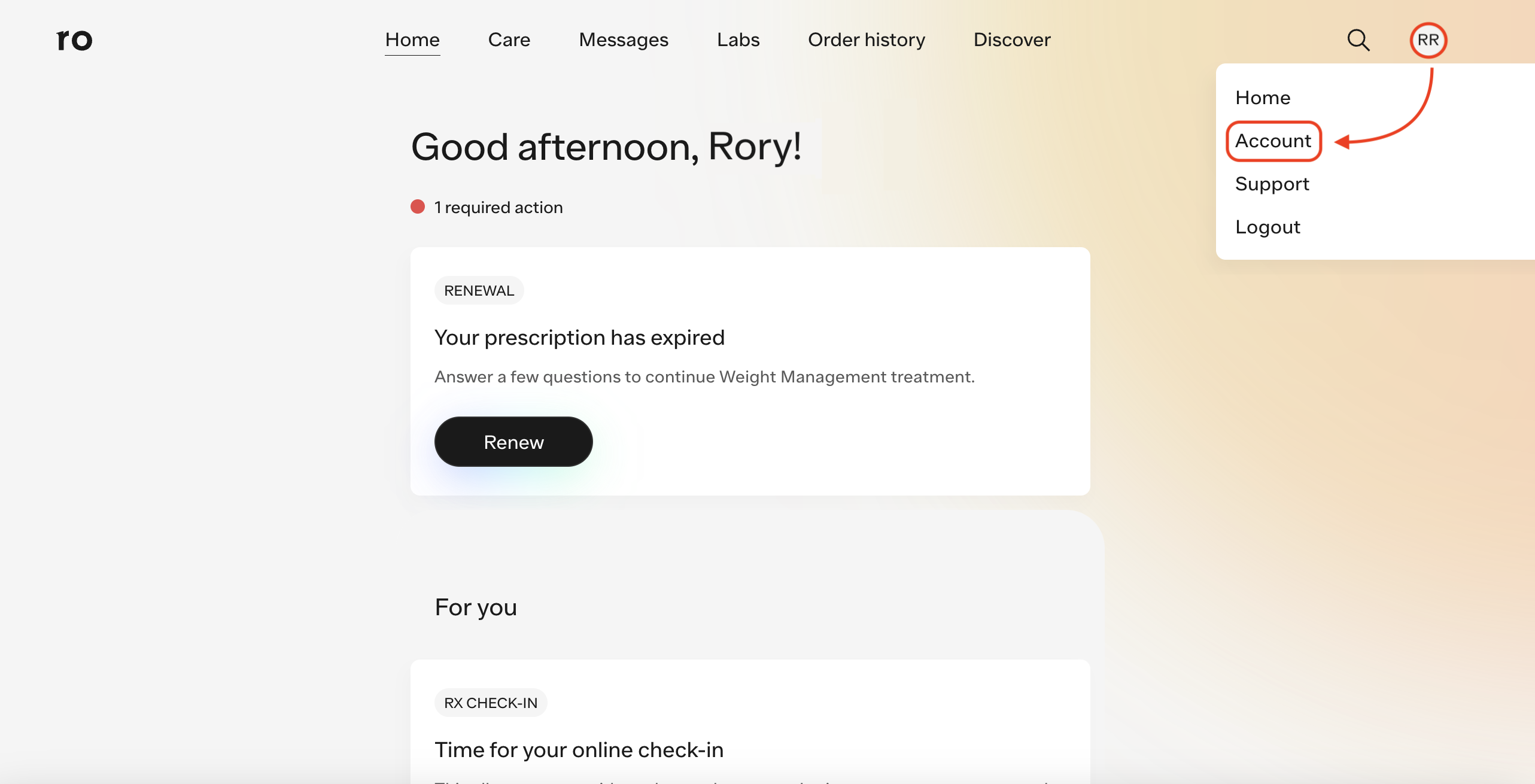Ro_PasswordReset_Homepage_Menu.png