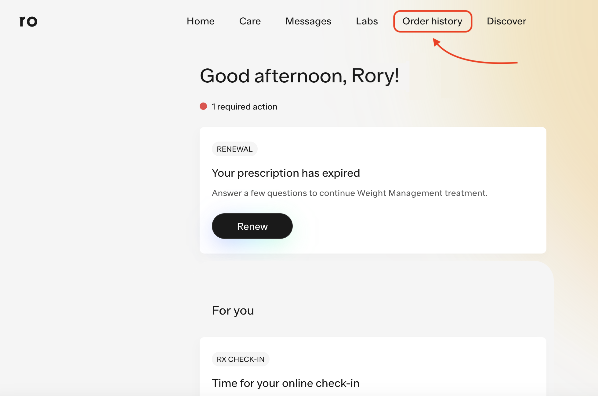 How to track my order – Ro